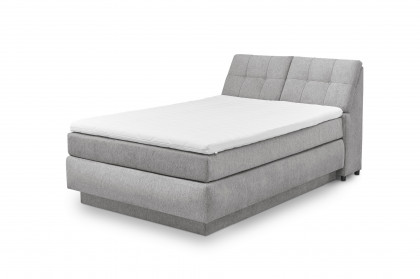 Fairfield von set one by Musterring - Boxspringbett 140 KT3 mit Stauraum taupe