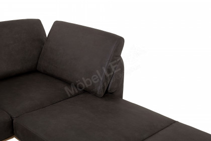 KOINOR Finero - Ecksofa rechts dunkelbraun