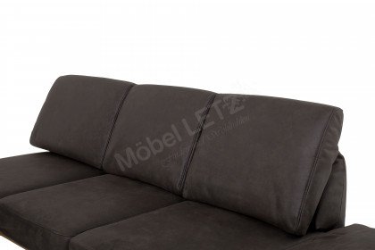 KOINOR Finero - Ecksofa links dunkelbraun