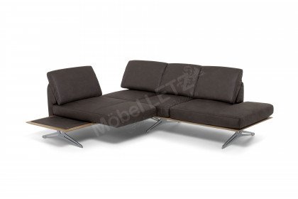 KOINOR Finero - Ecksofa links dunkelbraun