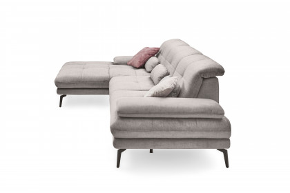 SO 3500 von set one by Musterring - Ecksofa Variante links alu