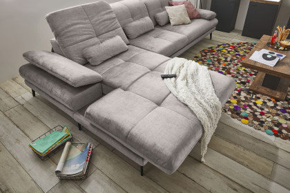 SO 3500 von set one by Musterring - Ecksofa Variante links alu