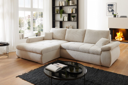 Rebel von AZ Iwaniccy - Polstersofa Variante links creme