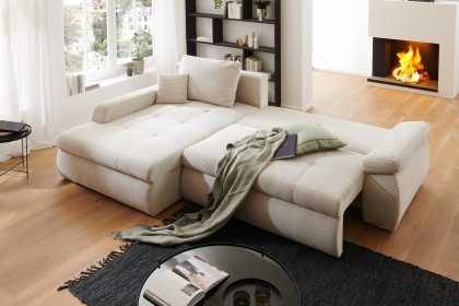 Rebel von AZ Iwaniccy - Polstersofa Variante links creme