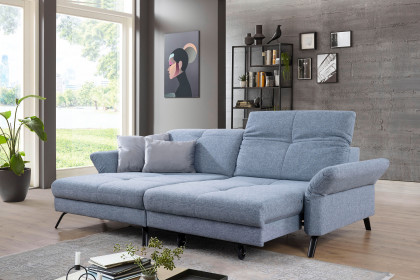 SO 4400 von set one by Musterring - Ecksofa Variante links eisblau