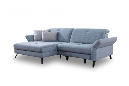 SO 4400 von set one by Musterring - Ecksofa Variante links eisblau