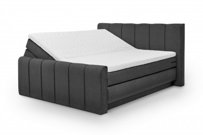 Fairfield von set one by Musterring - Boxspringbett mit Bettkasten KT2 charcoal