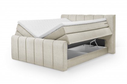 Fairfield von set one by Musterring - Boxspringbett mit Bettkasten KT2 cream