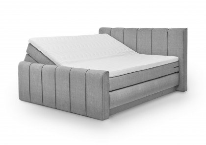 Fairfield von set one by Musterring - Boxspringbett mit Bettkasten KT2 grey