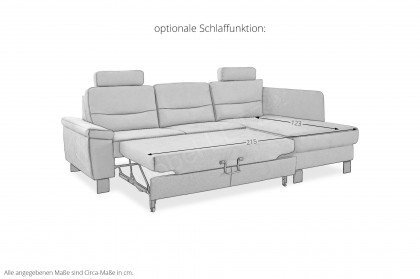 PP-PF23172 von Polipol - Ecksofa Variante rechts zimt