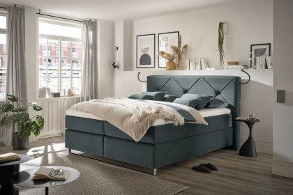 Bahia von Hapo - Boxspringbett KT2 anthrazit