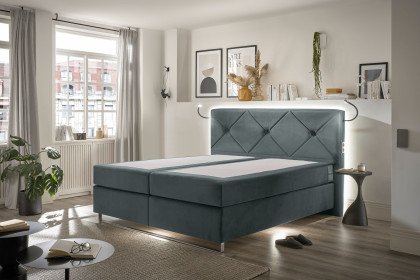 Bahia von Hapo - Boxspringbett KT2 anthrazit