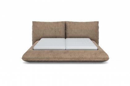 Fluffy von designwerk - Polsterbett taupe