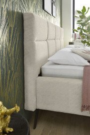 Cary von set one by Musterring - Polsterbett 140 beige