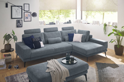 SO 3600 von set one by Musterring - Ecksofa Variante rechts blue