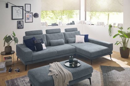 SO 3600 von set one by Musterring - Ecksofa Variante rechts blue