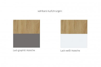 Join von Wehrsdorfer - Couchtisch Lack graphit/ Asteiche