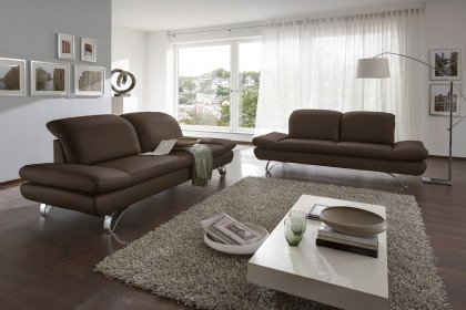 Modell 577 von Sofa-Team - Sofa-Duo schokobraun