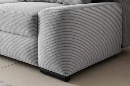 Kathy de Luxe von Nova Via - Schlafsofa warm-grey