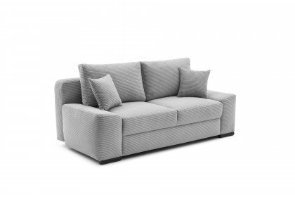 Kathy de Luxe von Nova Via - Schlafsofa warm-grey