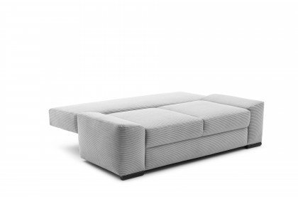 Kathy de Luxe von Nova Via - Schlafsofa warm-grey