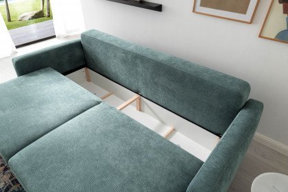 Letty de Luxe von Nova Via - Polstersofa blue-grey