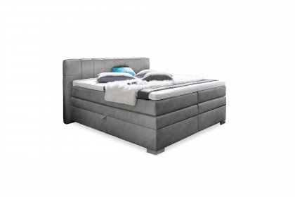 Marina 2 von Sofa-Team - Boxspringbett silver