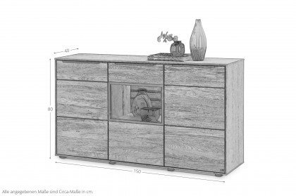 Jackson von set one by Musterring - Sideboard 2644 Eiche