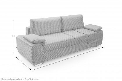 Edward von Exxpo - Einzelsofa anthracite