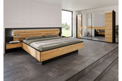 Ventura-sleeping von Rauch Black - Schlafzimmer Asteiche - schwarz