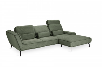 SO 4500 von set one by Musterring - Ecksofa rechts olive