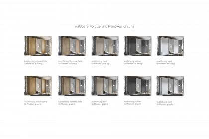 Sinfonie Plus von Staud - 3-türiger Schlafzimmerschrank in Sand