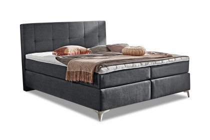 Asetto von vito - Boxspringbett Play in Onyx