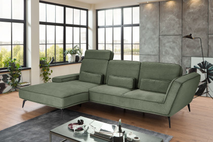 SO 4500 von set one by Musterring - Ecksofa links olive