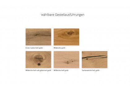 Kate von Venjakob - Esszimmerstuhl mit Lederbezug in Granit