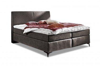 Asetto von vito - Boxspringbett Scana in Fossil