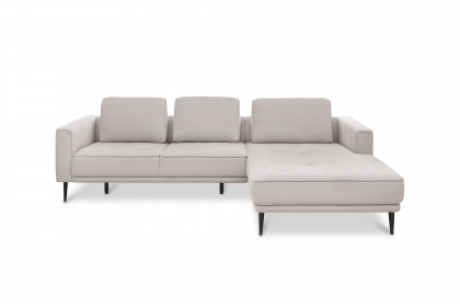 Sunfort von set one by Musterring - Ecksofa Variante rechts silver