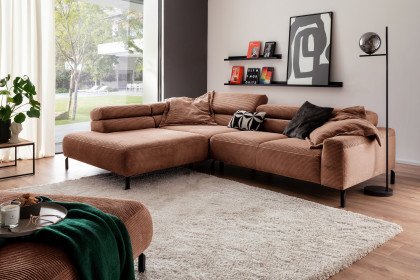 Spring-LE24 von Candy - Sofaecke Ausführung links rusty