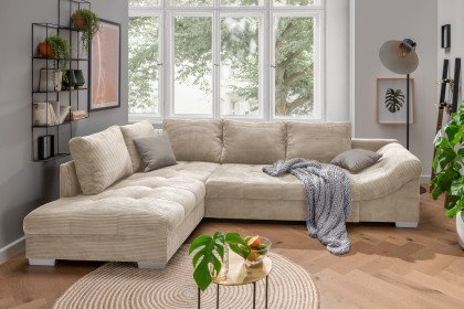 Alvito von Benformato - Polstersofa Ausführung links beige