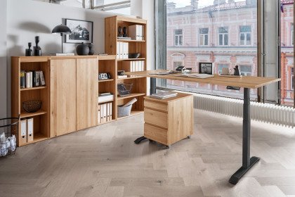 Durable Office von Gradel - Büroset mit höhenverstellbarem Schreibtisch