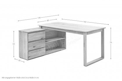 Durable Office von Gradel - 2-teiiges Büroensemble