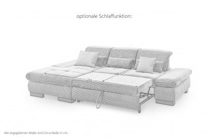 SO 4100 von set one by Musterring - Ecksofa Variante links kupfer