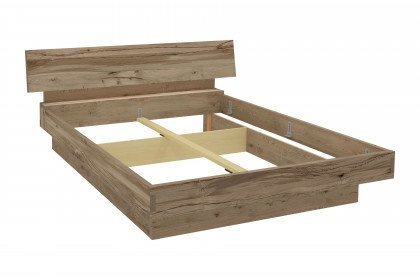Valpin sleeping von Voglauer - Schlafzimmer-Set: Kleiderschrank, Sockelbett & Nakos