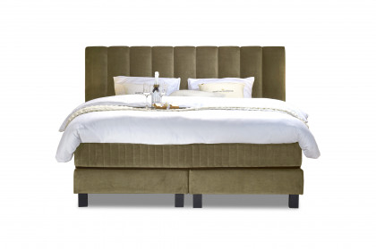 Chandon von Serta - Boxspringbett oil green