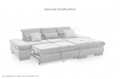 SO 4100 von set one by Musterring - Ecksofa Variante rechts kupfer