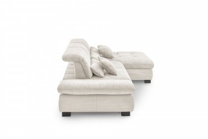 SO 4100 von set one by Musterring - Polstercouch rechts creme