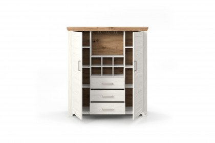 York von set one by Musterring - Highboard in Pino Aurelio und Eiche