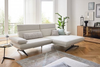 MR 455 von Musterring - Ecksofa Ausführung rechts beige