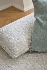 MR 455 von Musterring - Ecksofa Ausführung links beige