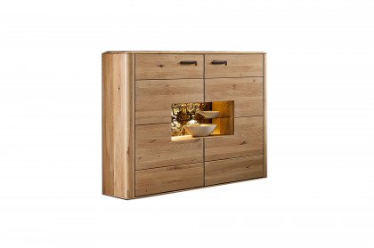 Montana-living von Wohnconcept - Highboard aus Wildeiche/ Natur-Kork